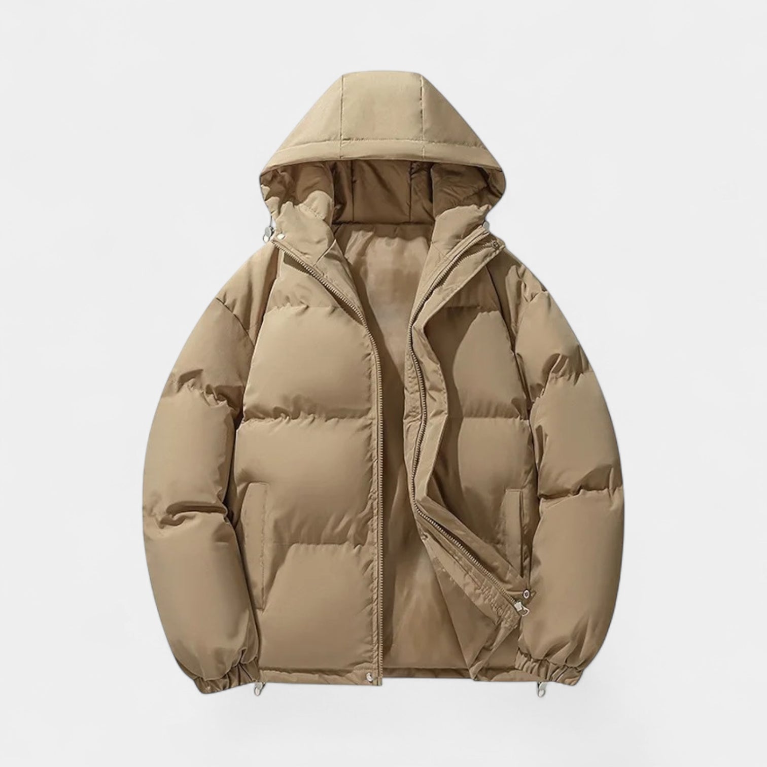 Men’s Quilted Puffer Winter Jacket
