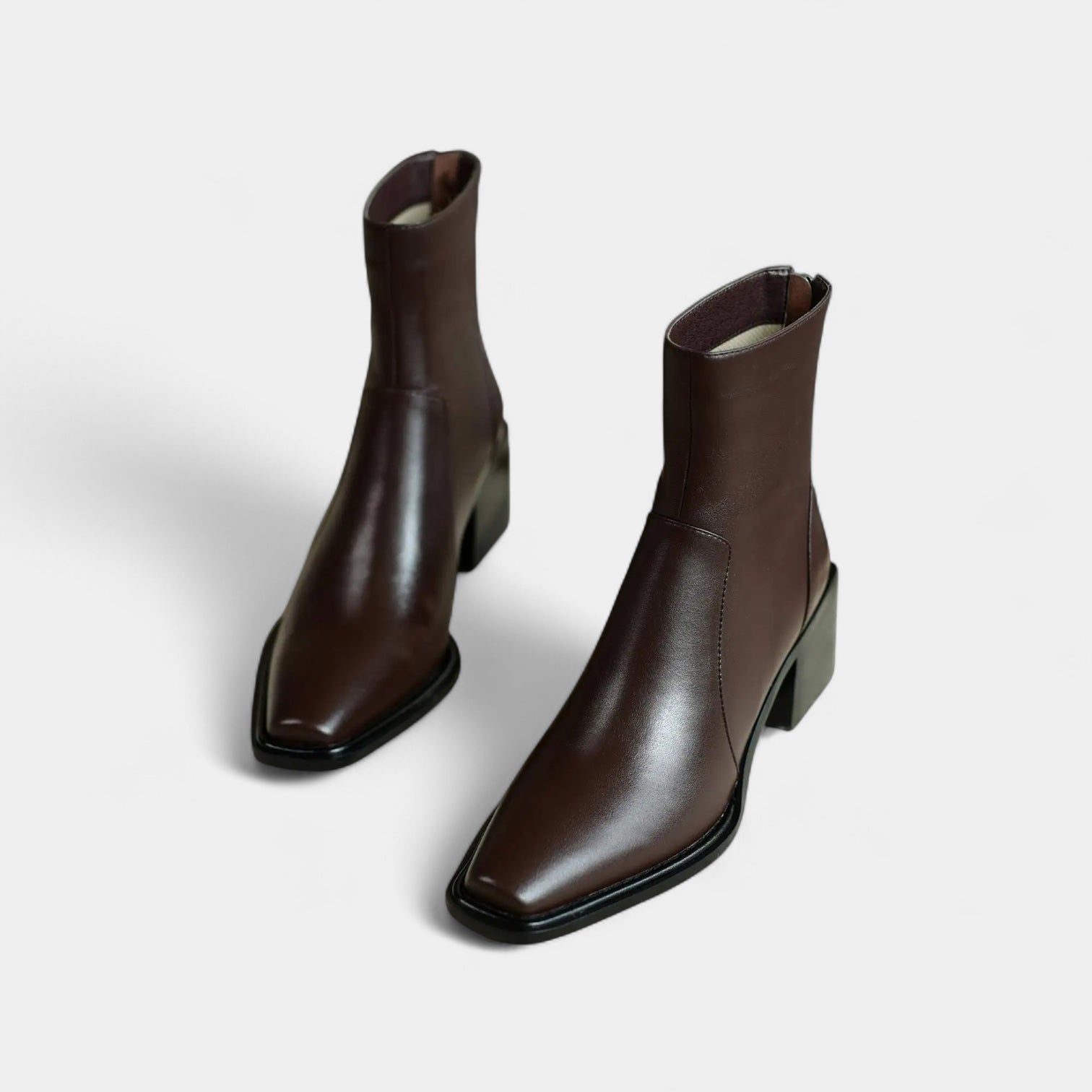 Noir | Women’s Leather Ankle Boots