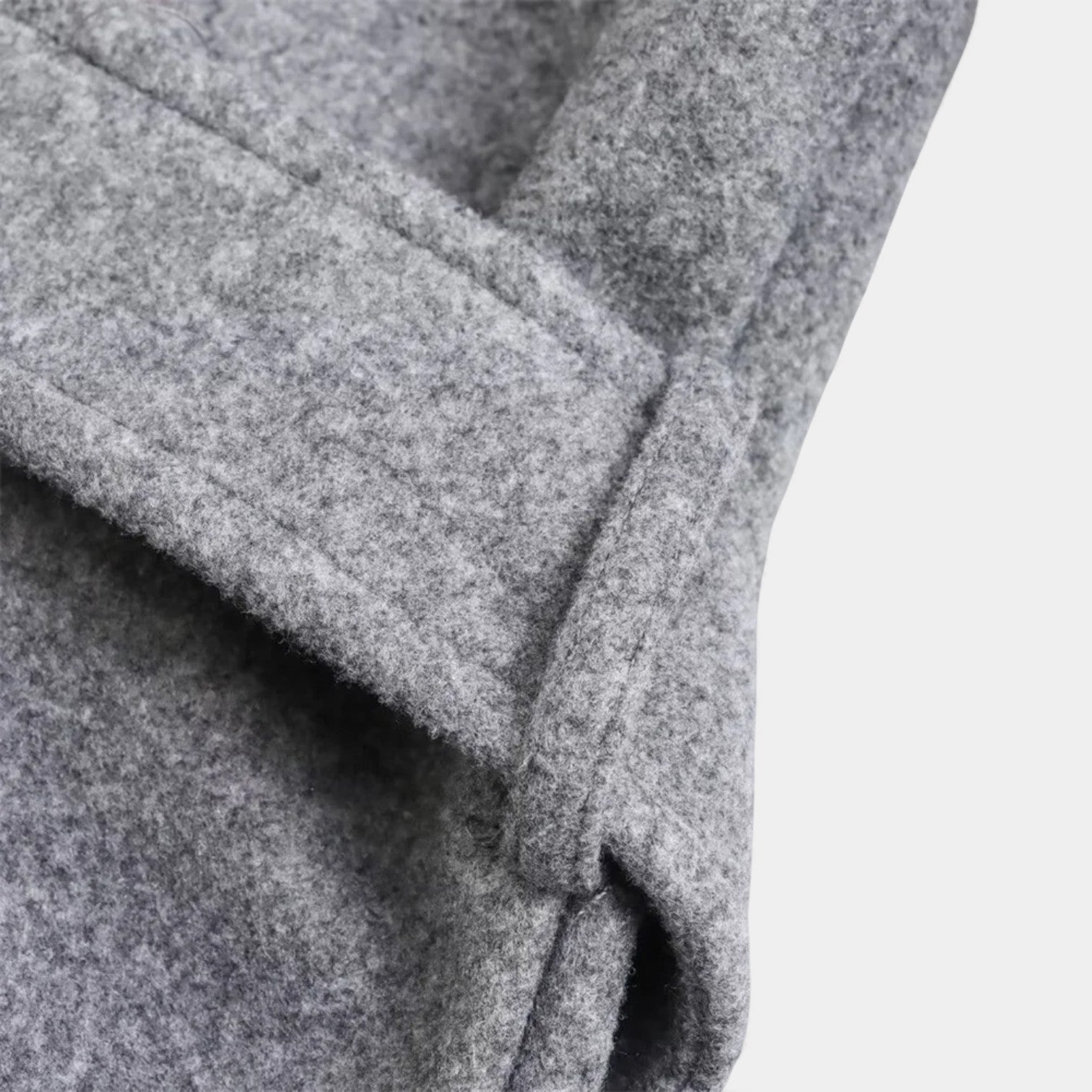 Noir | Women’s Hooded Long Coat - Belted-Jackets-Noir-Noir