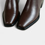 Noir | Women’s Leather Ankle Boots-Noir-Noir