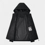 Noir | Men's Windbreaker Jacket - Waterproof-Noir-Noir