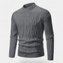 Noir | Men's Patterned Knit Sweater-Noir-Noir