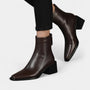 Noir | Women’s Leather Ankle Boots-Noir-Noir