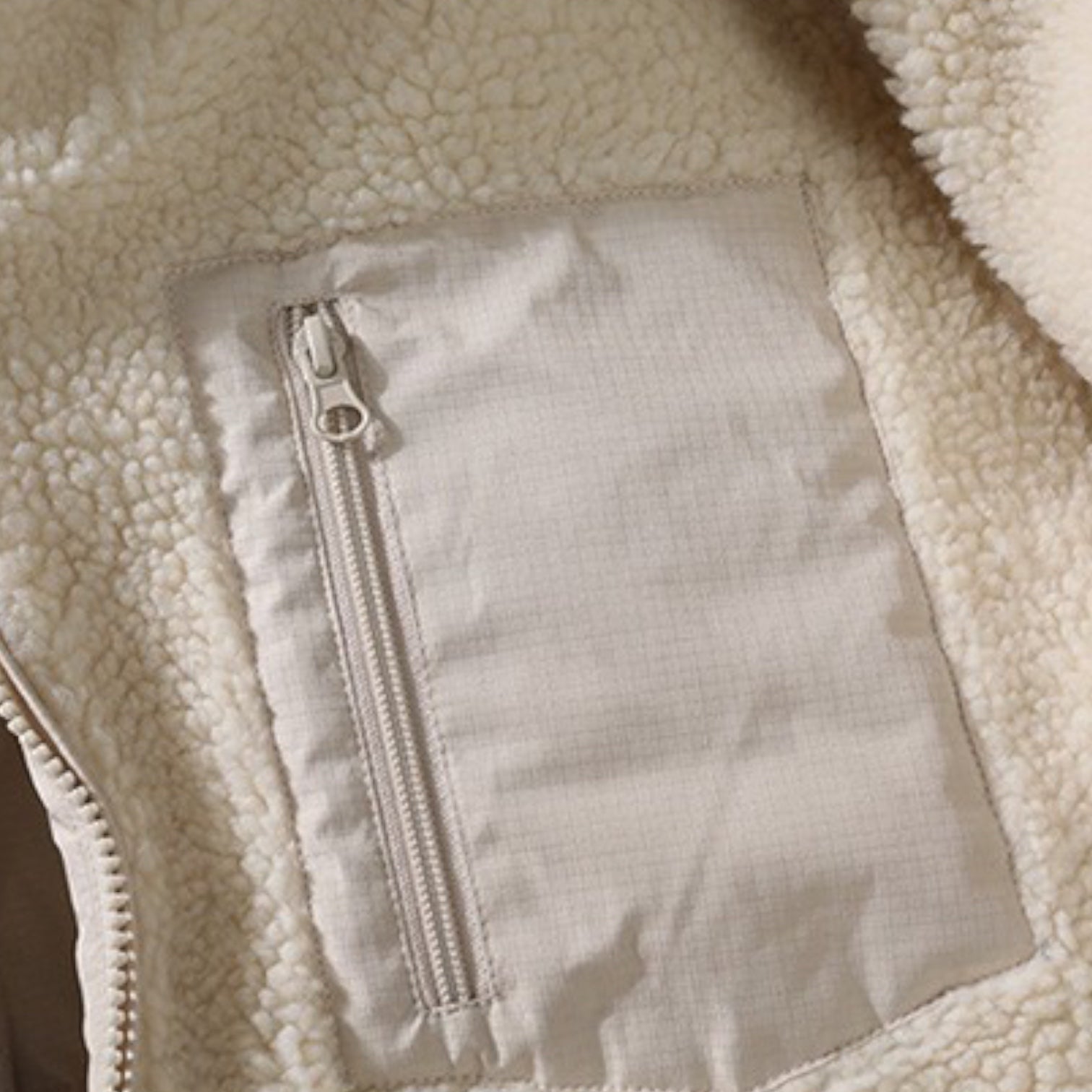 Men’s Reversible Puffer Jacket – Sherpa Fleece & Padded Winter Coat