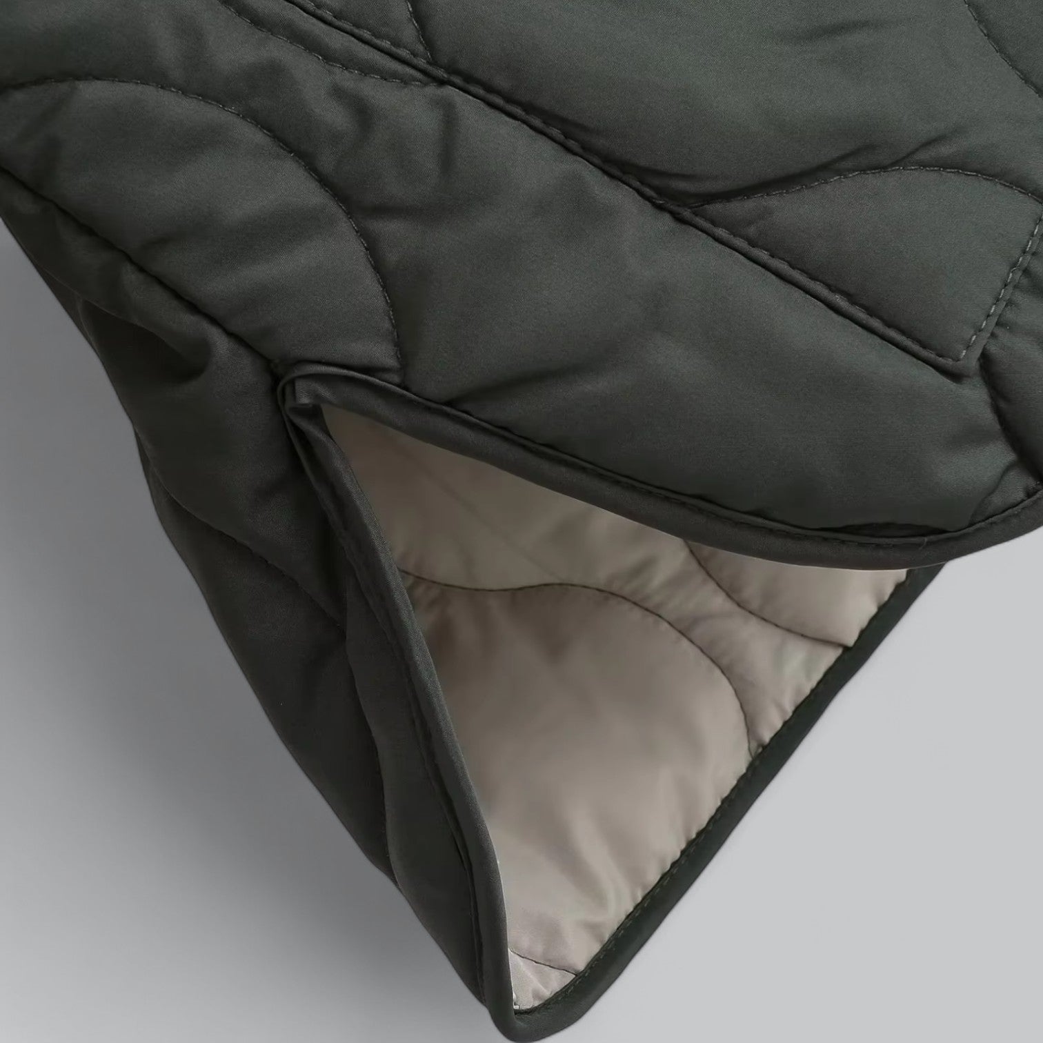 Noir | Women's Quilted Jacket - Autumn Coat-Jackets-Noir-Noir