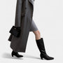 Noir | Women's Leather Knee High Boots-Noir-Noir