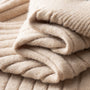 Noir | Men's Essential Woolen Quarter-Zip Jumper-Noir-Noir