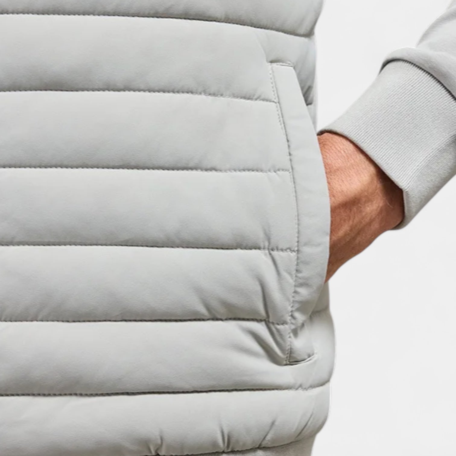 Noir | Men's Lightweight Softshell Puffer Jacket-Noir-Noir