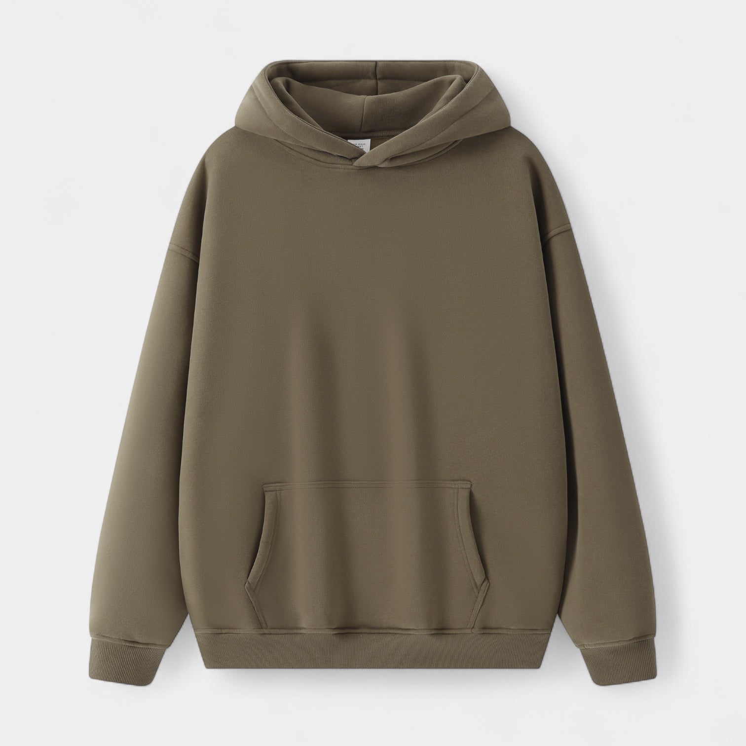 Noir | Men's Essential Hoodie-Noir-Khaki-XS-Noir