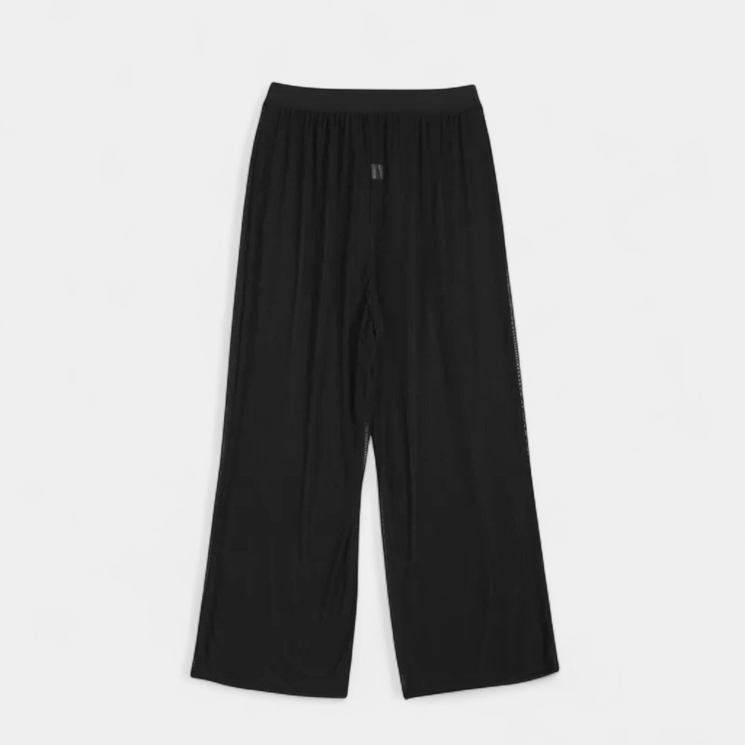Noir | Women’s Wide-Leg Mesh Trousers