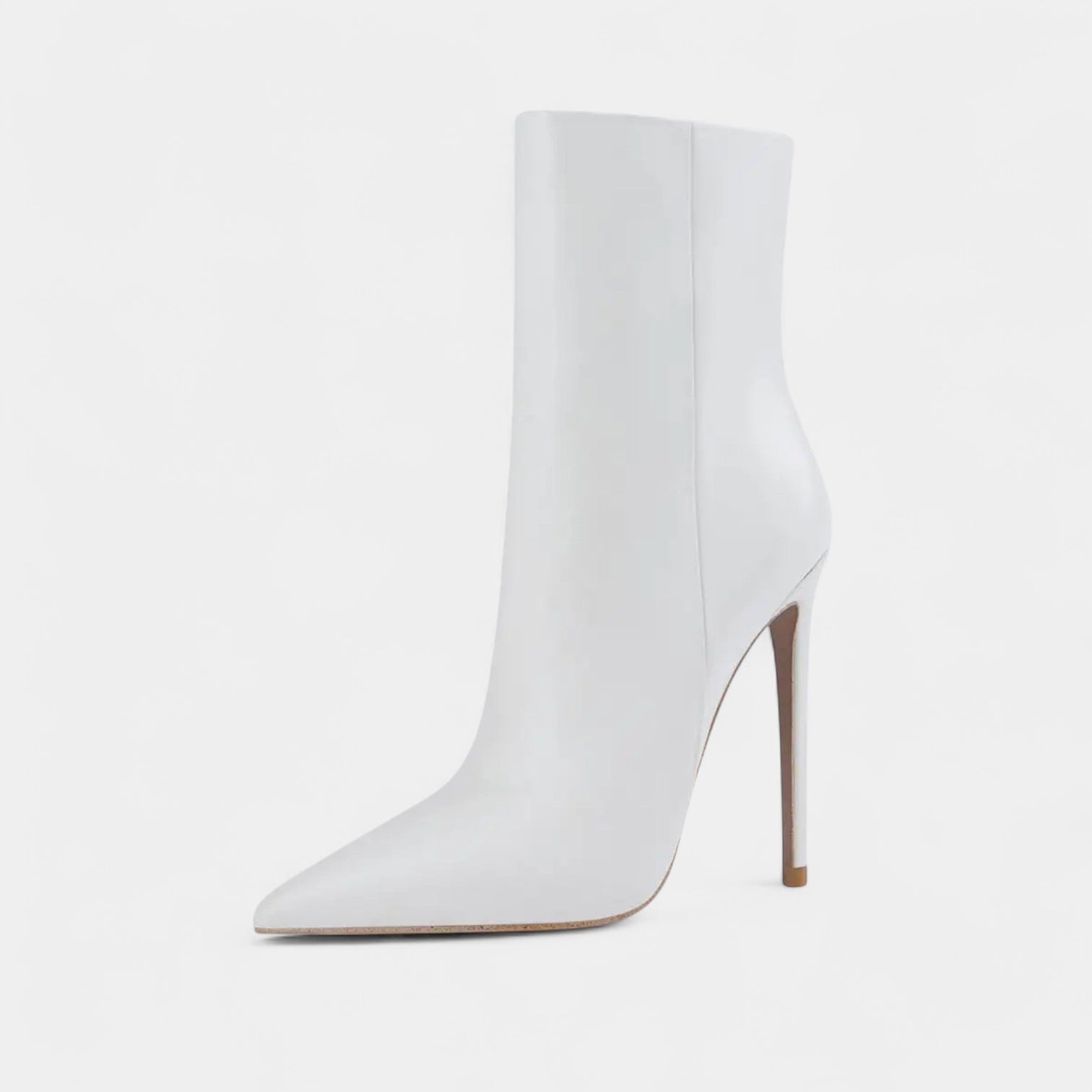 Noir | Pointed Toes Stiletto Ankle Boots