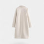 Noir | Women’s Classy Long Coat - Cashmere-Jackets-Noir-Noir