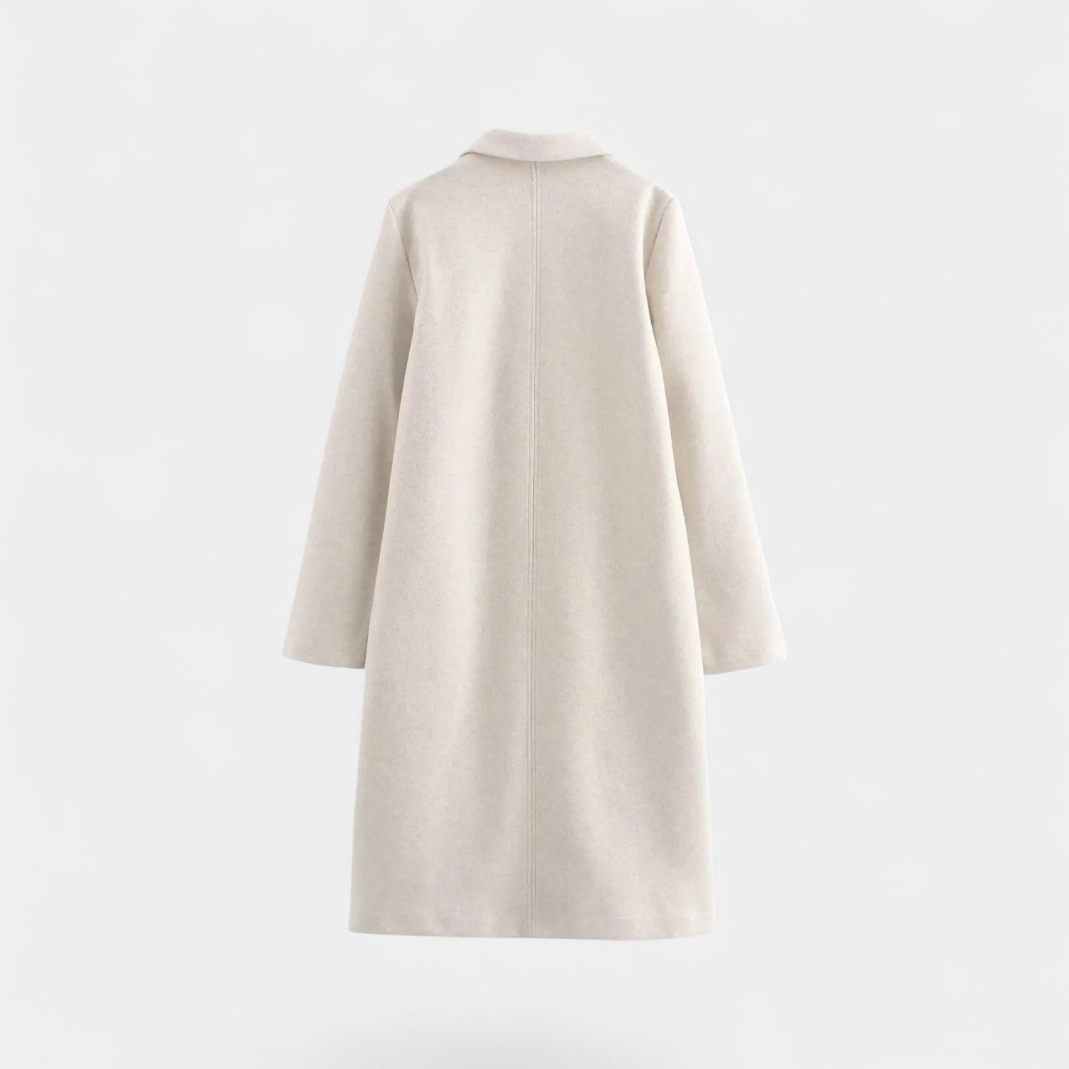 Noir | Women’s Classy Long Coat - Cashmere
