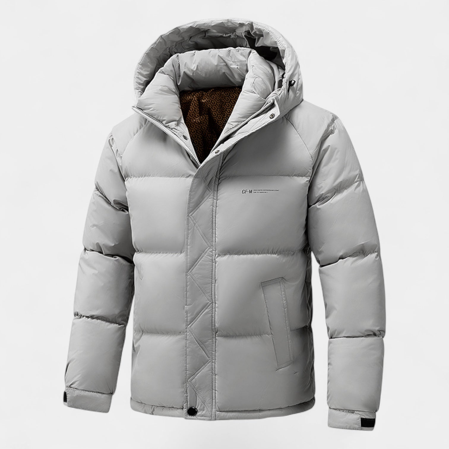 Noir | Men's Waterproof Puffer Jacket-Noir-Noir