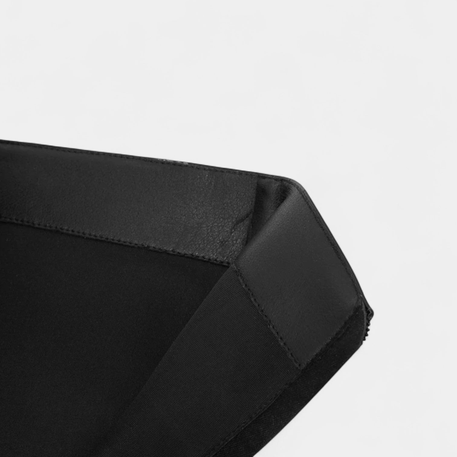 Noir | Vegan Leather Knee High Boots - High Heel