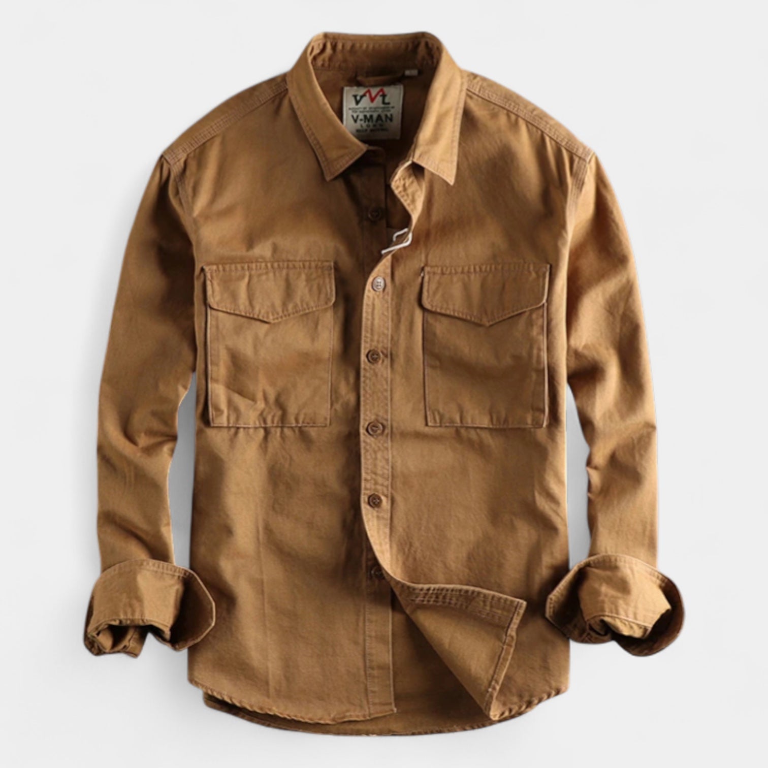 Noir | Men’s Cotton Utility Overshirt