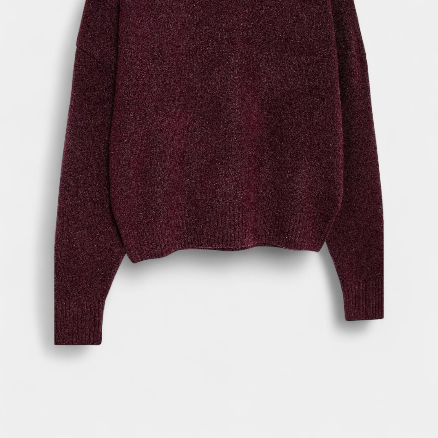 Women’s Wool Turtleneck Jumper - Soft Knit