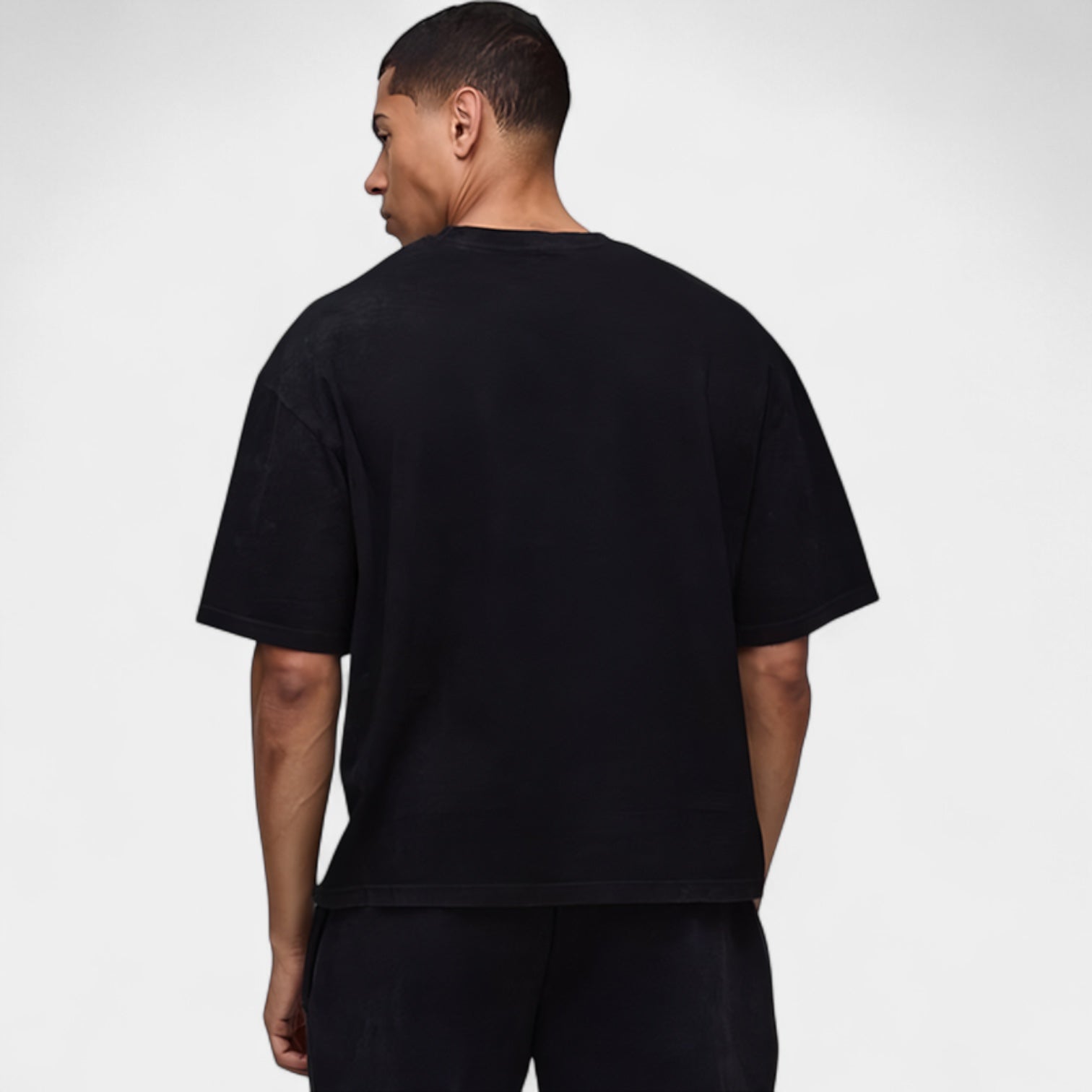 Noir | Men's Essential Oversized T-Shirt