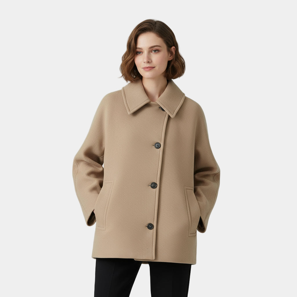 Women’s Wool-Blend Soft Coat