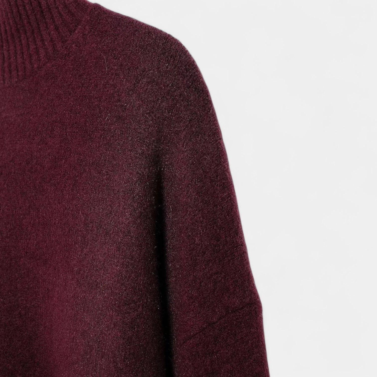 Women’s Wool Turtleneck Jumper - Soft Knit