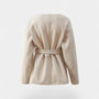 Noir | Women’s Belted Midi Coat-Jackets-Noir-Noir