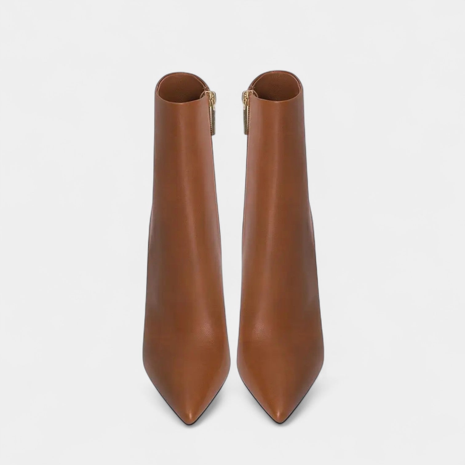 Noir | Pointed Toes Stiletto Ankle Boots