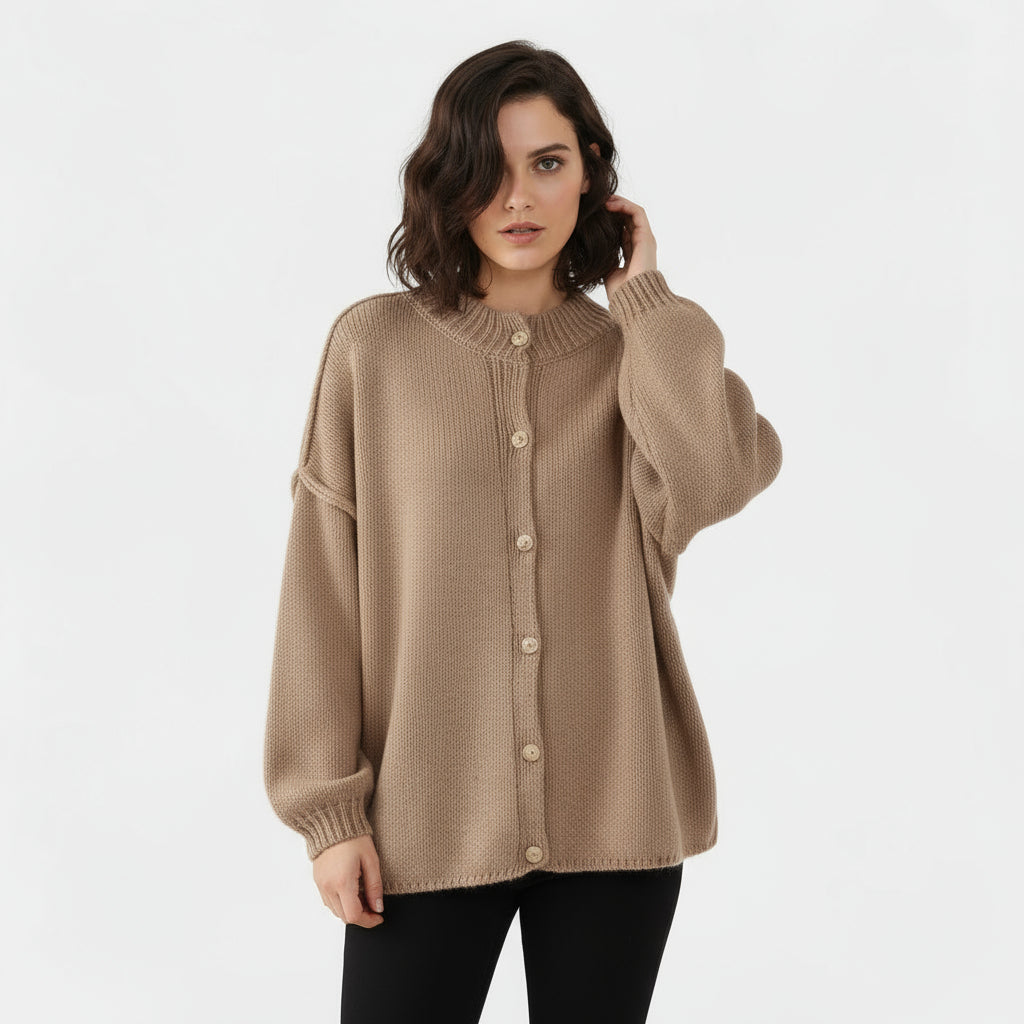 Women's Oversized Soft Knitted Cardigan