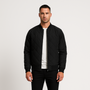 Noir | Men's Vintage Bomber-  Lightweight Baseball Jacket