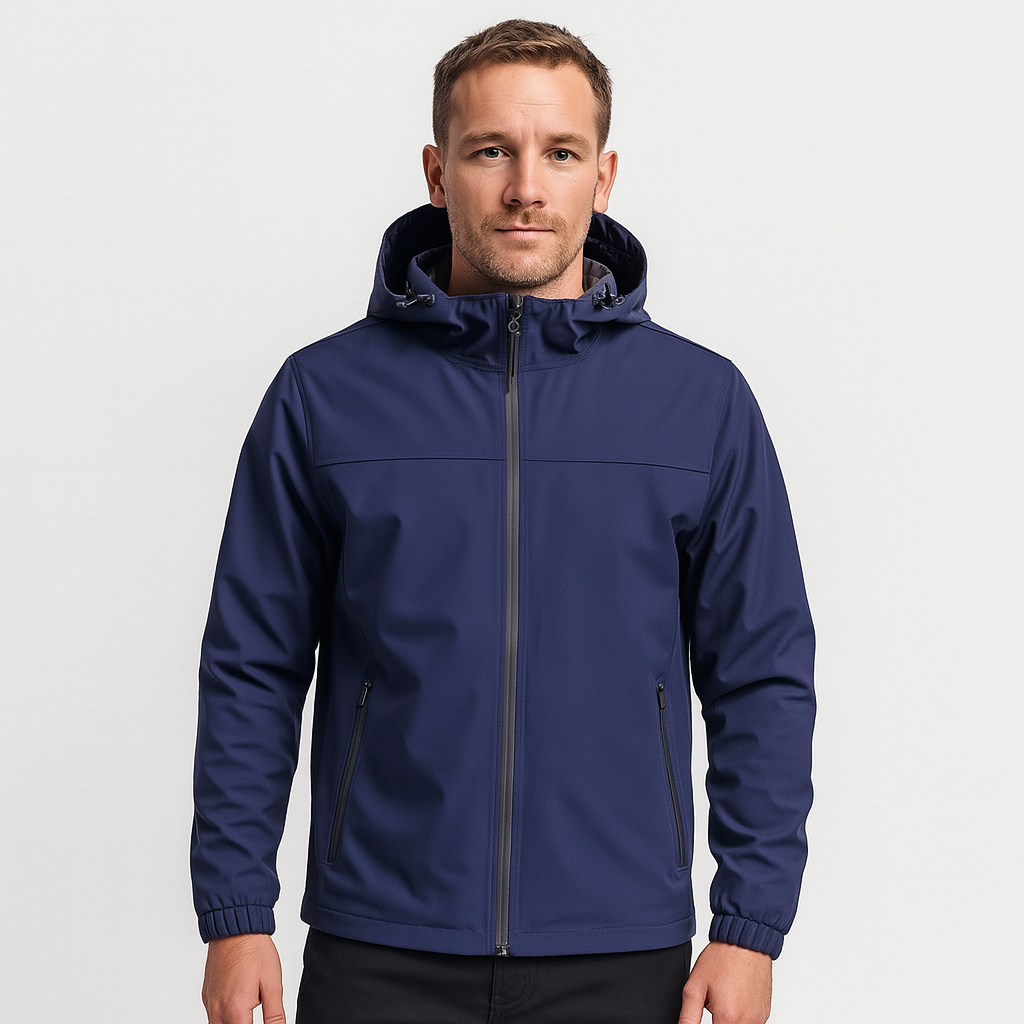 Noir | Men’s Waterproof Windbreaker Jacket