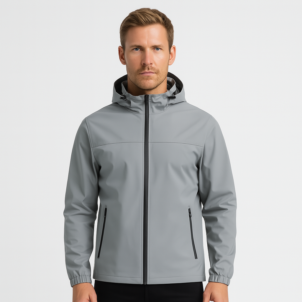 Noir | Men’s Waterproof Windbreaker Jacket