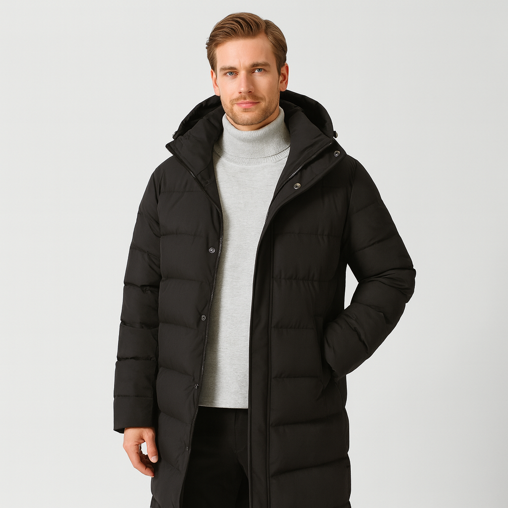 Noir | Men’s Down Puffer Parka-Noir-Black-XS-Noir