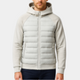 Noir | Men's Softshell Puffer Jacket - Hooded-Noir-Grey-XS-Noir