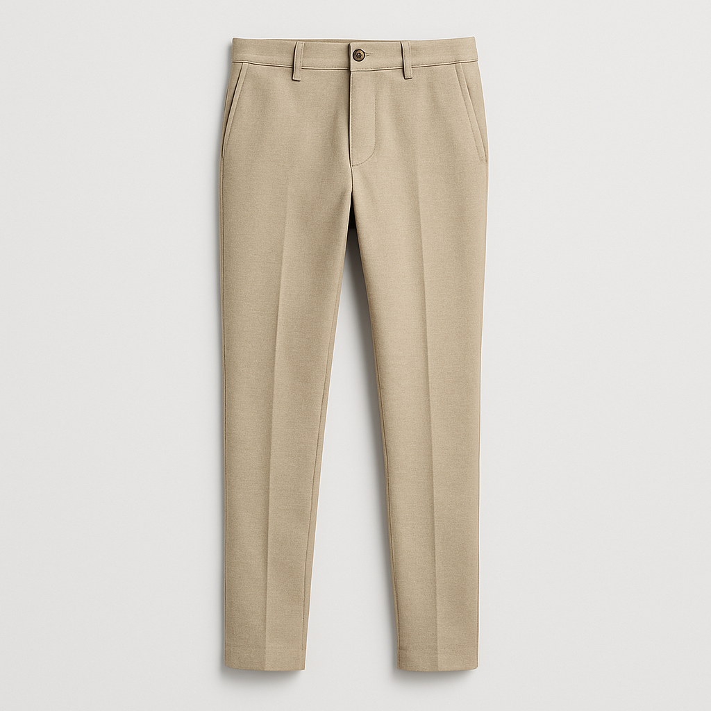 Noir | Men's Linen Trousers - Lightweight Airy Summer Pants