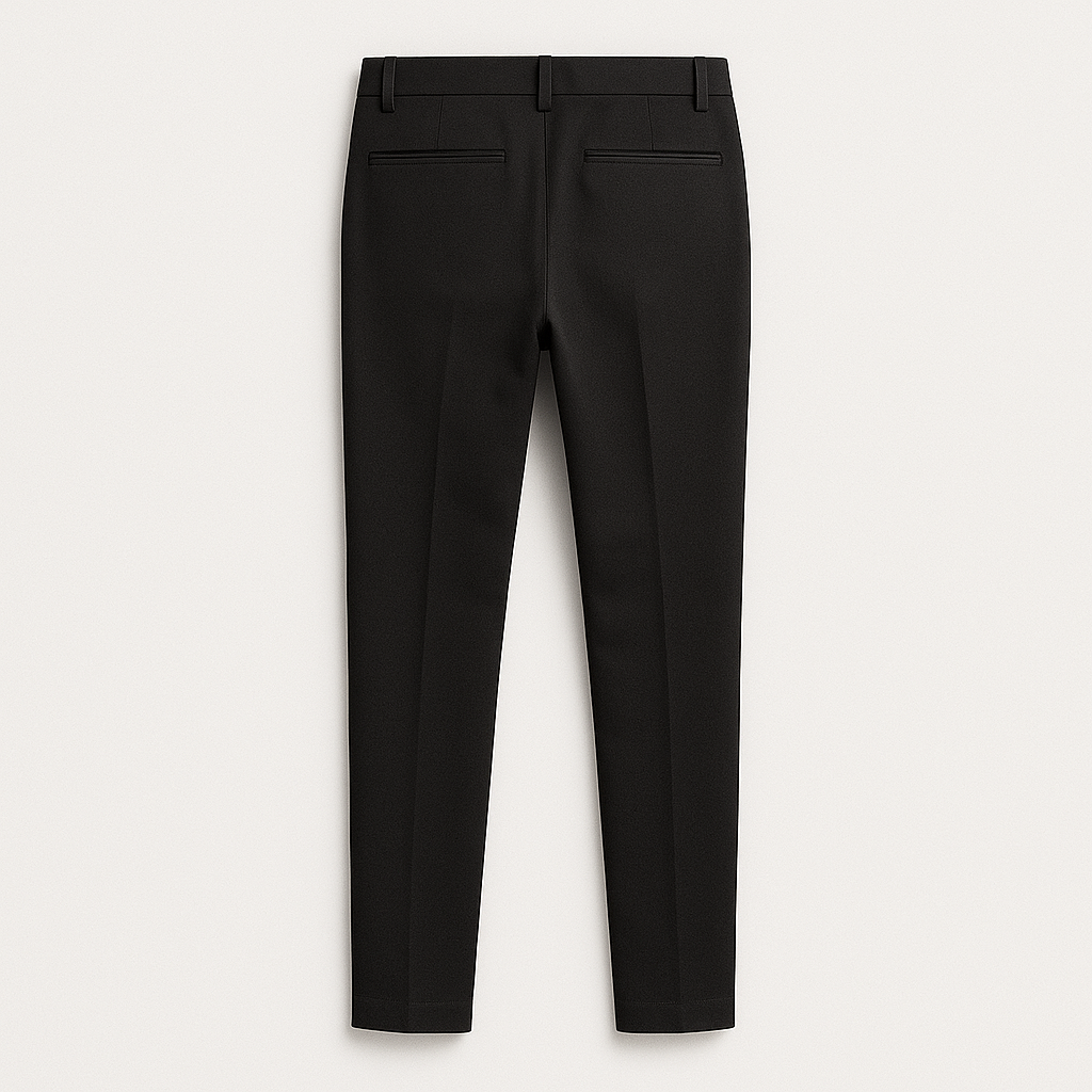 Noir | Men's Linen Trousers - Lightweight Airy Summer Pants