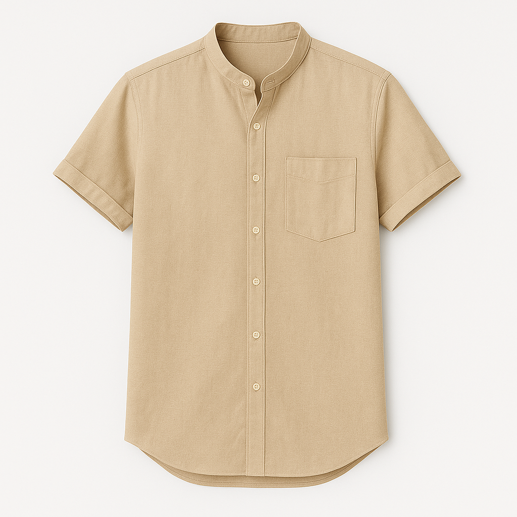 Noir | Men's Linen T-shirt - Lightweight Summer Shirt