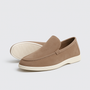 Noir | Men's Suede Loafers - Classic Leather Moccasins