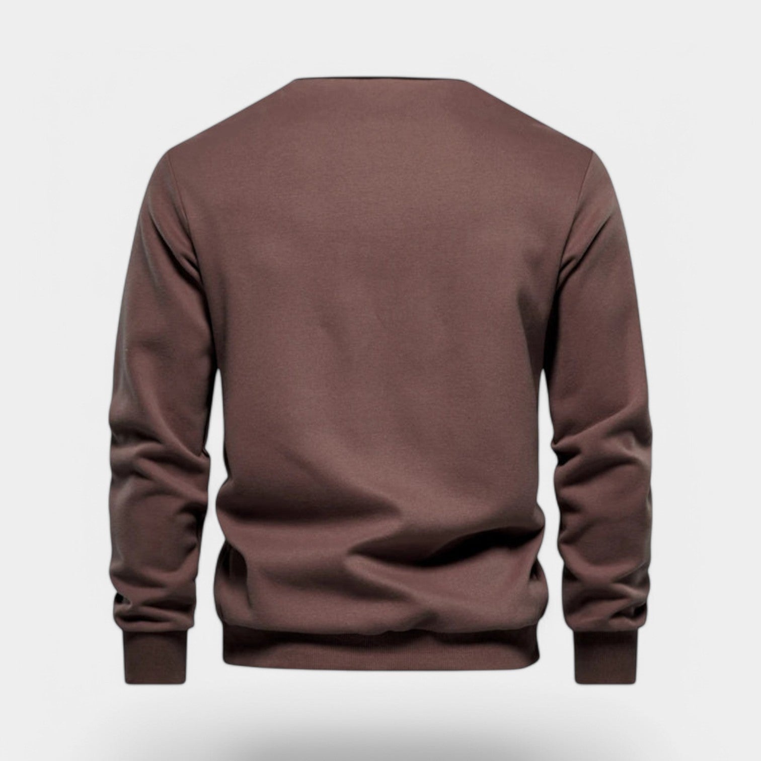 Men's Cotton Polo Neck Sweater