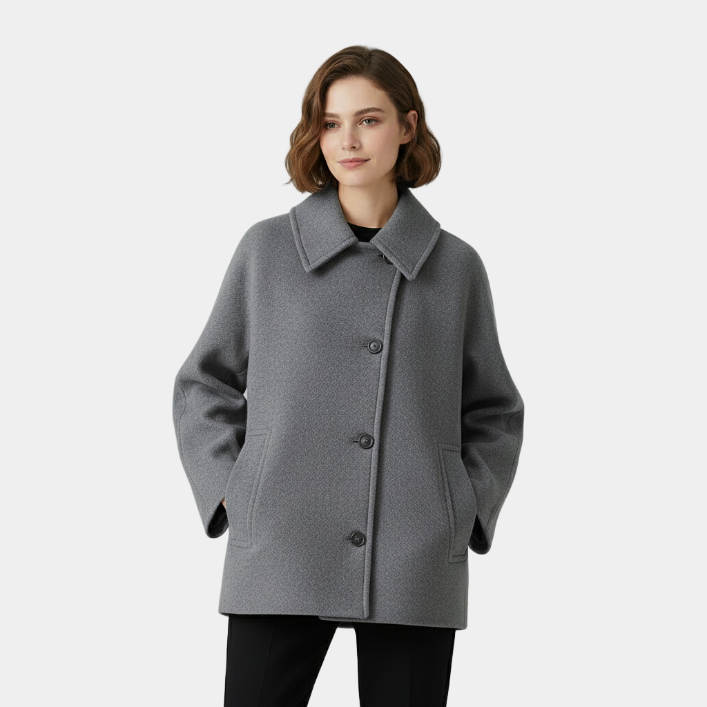 Women’s Wool-Blend Soft Coat