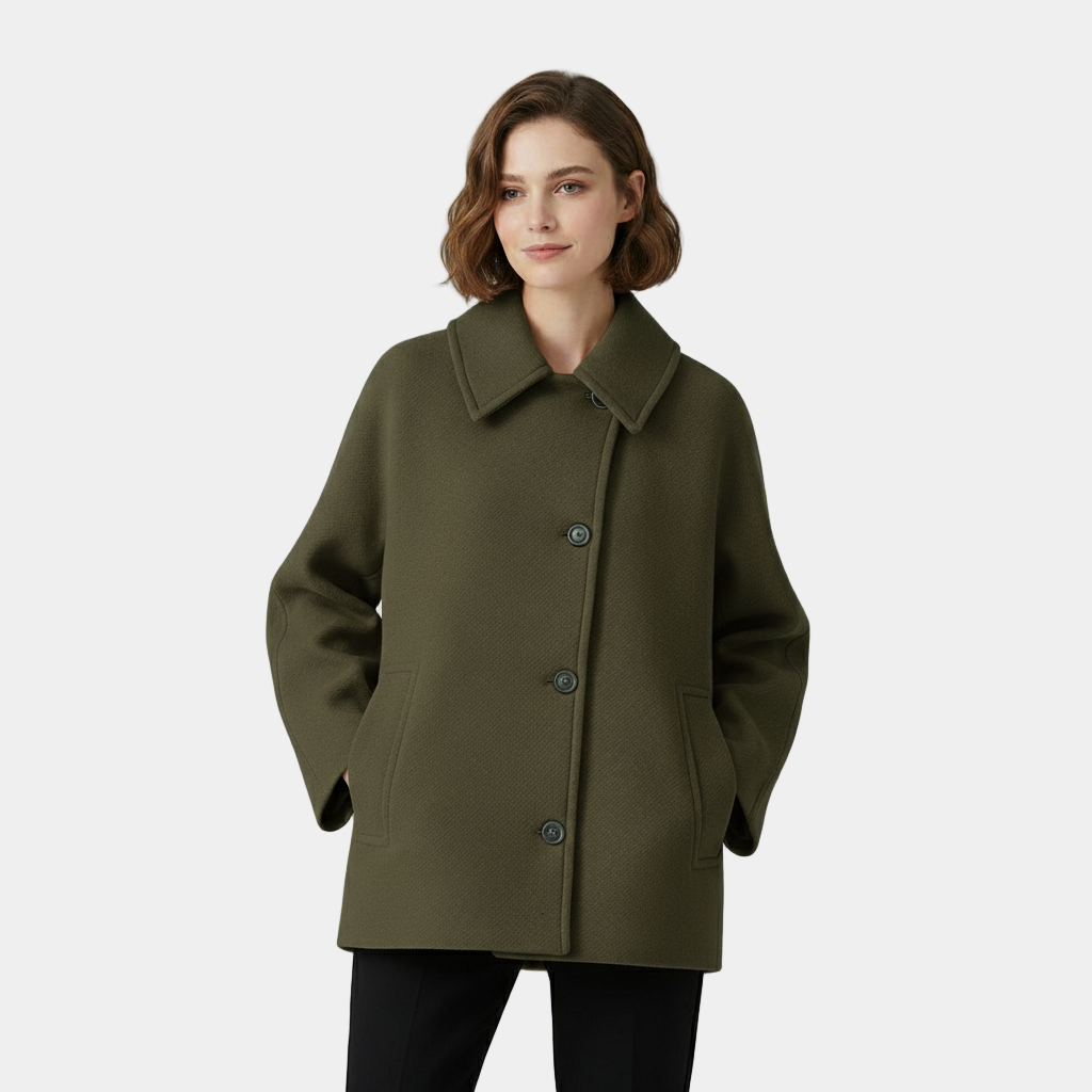 Women’s Wool-Blend Soft Coat