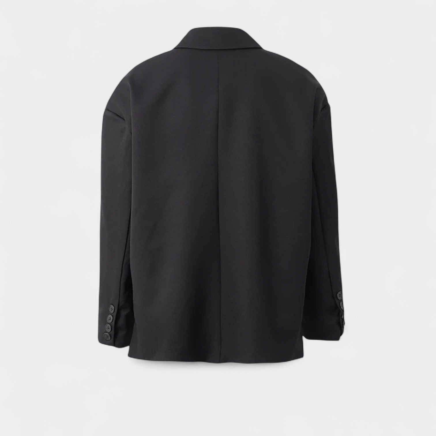 Noir | Women’s Oversized Blazer-Jackets-Noir-Noir