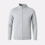 Noir | Men’s Zip Jumper - Cotton Jacket-Jackets-Noir-Noir