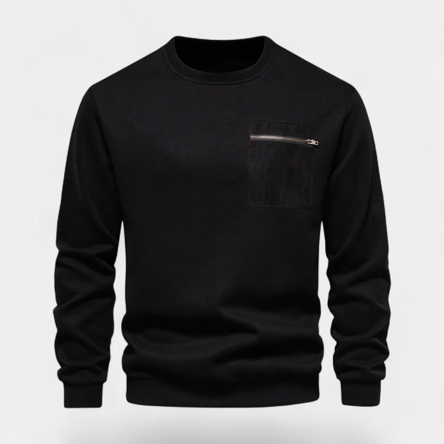 Men’s Brushed Crew Neck Sweater