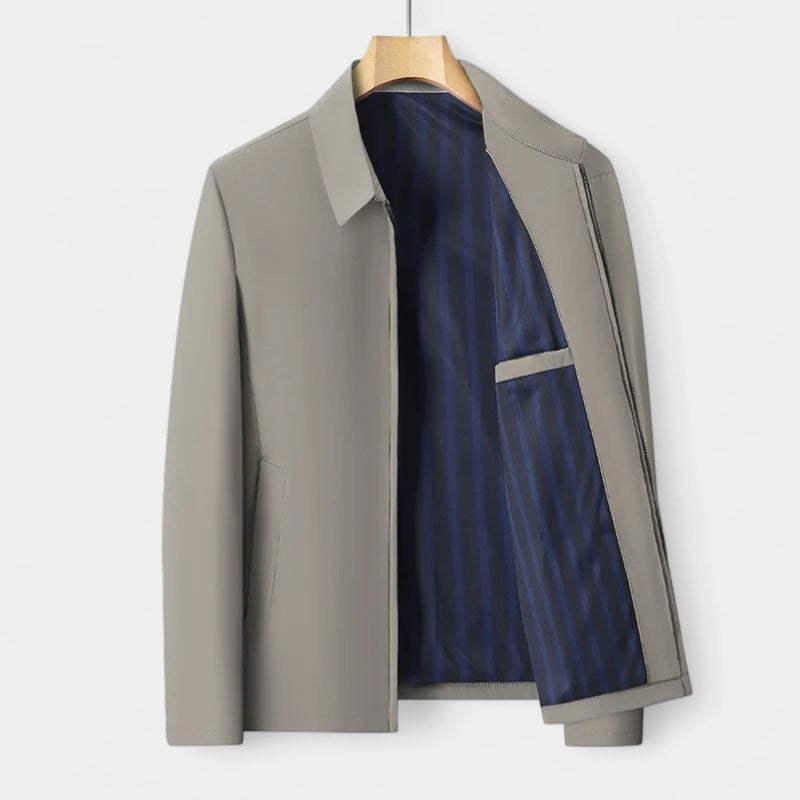Men’s Business Bomber Polo Jacket