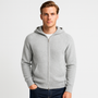 Noir | Men's Classic Cashmere Zip Cardigan - Hooded-Noir-Grey-XS-Noir
