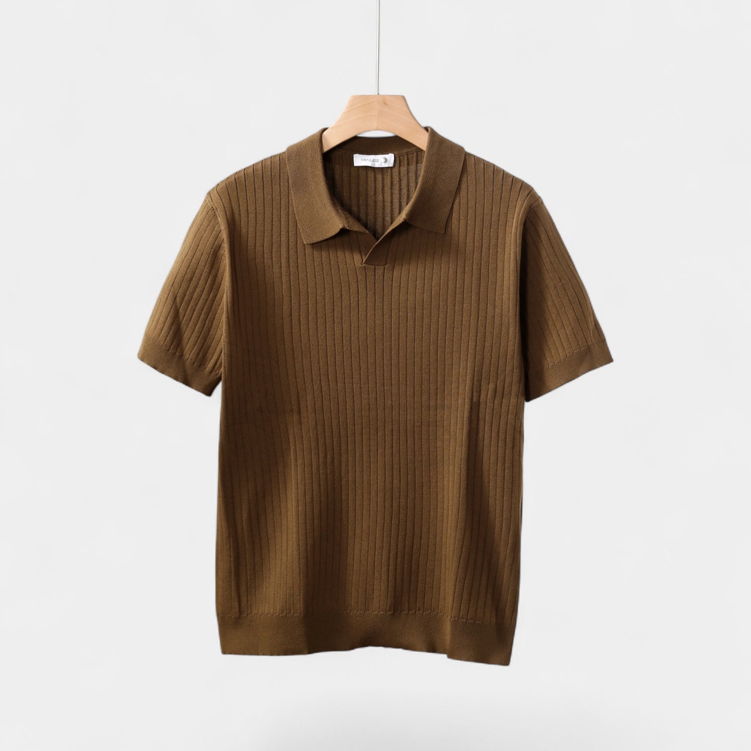 Men’s Knitted Polo Shirt
