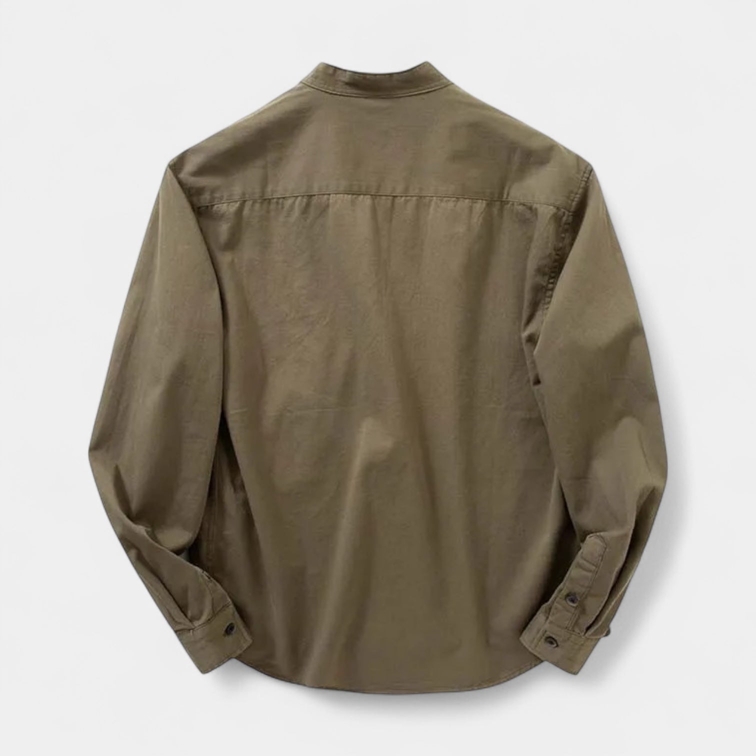 Men’s Linen Grandad Shirt
