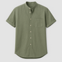 Noir | Men's Linen T-shirt - Lightweight Summer Shirt-Noir-Noir