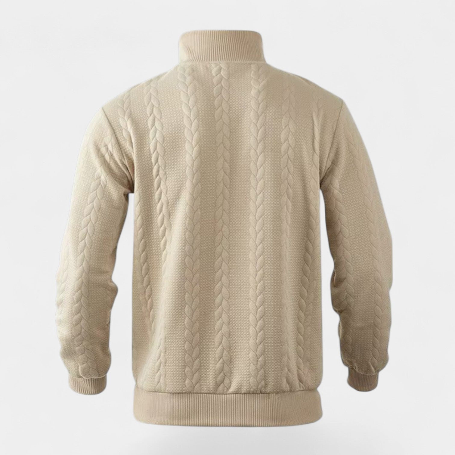 Men's Merino Quarter Zip Knit Sweater