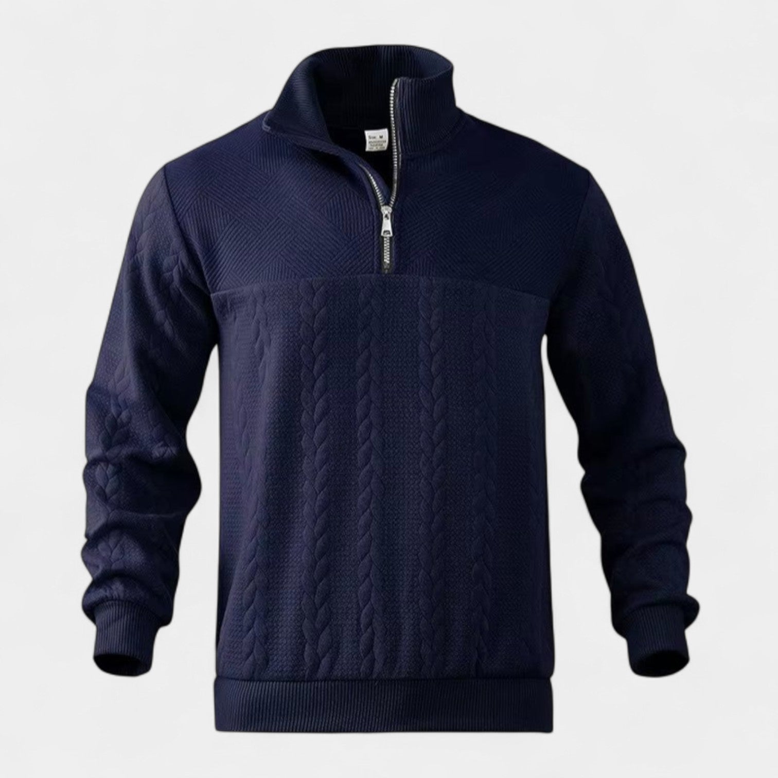 Men's Merino Quarter Zip Knit Sweater