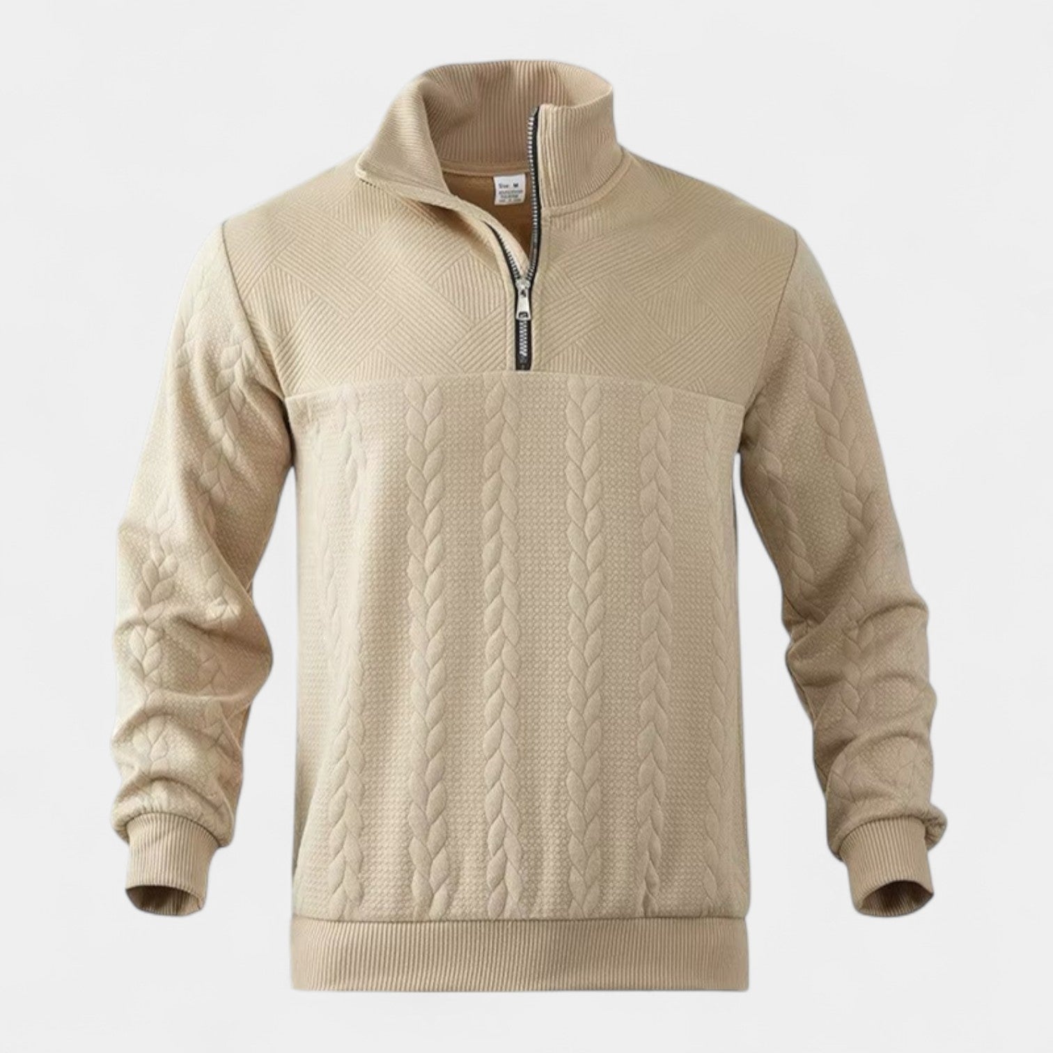 Men's Merino Quarter Zip Knit Sweater
